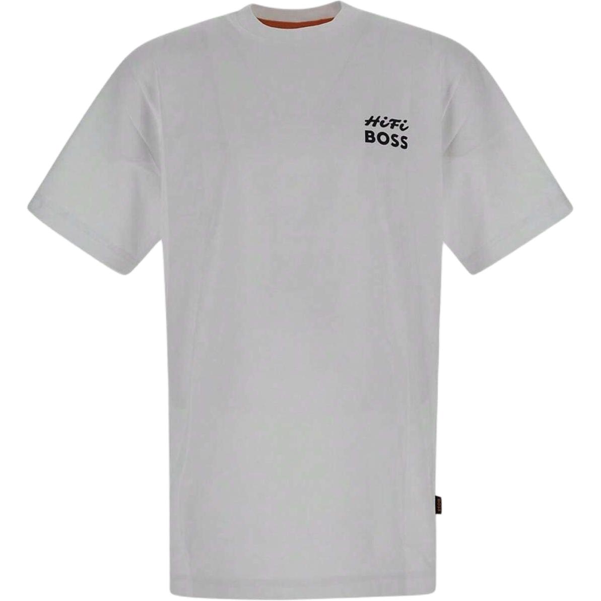 

HUGO BOSS Футболка мужская белая, Белый, HUGO BOSS Футболка мужская белая