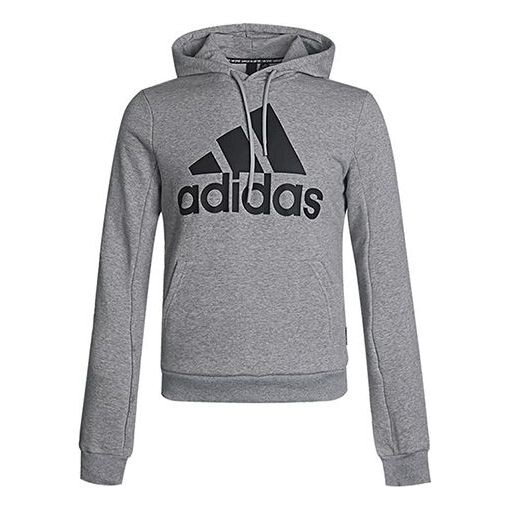 

Толстовка casual sports hooded sweater men grey Adidas, серый
