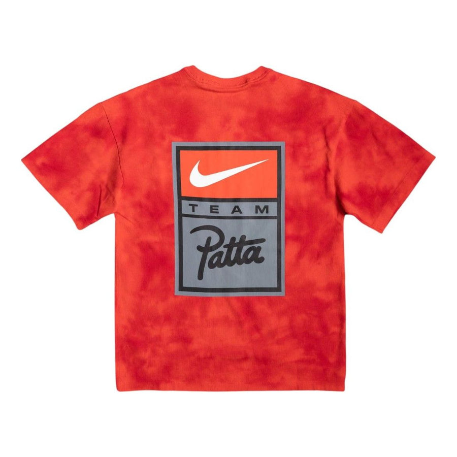 Футболка Nike x Patta T-Shirt Asia Sizing 'Red', красный — фото 2