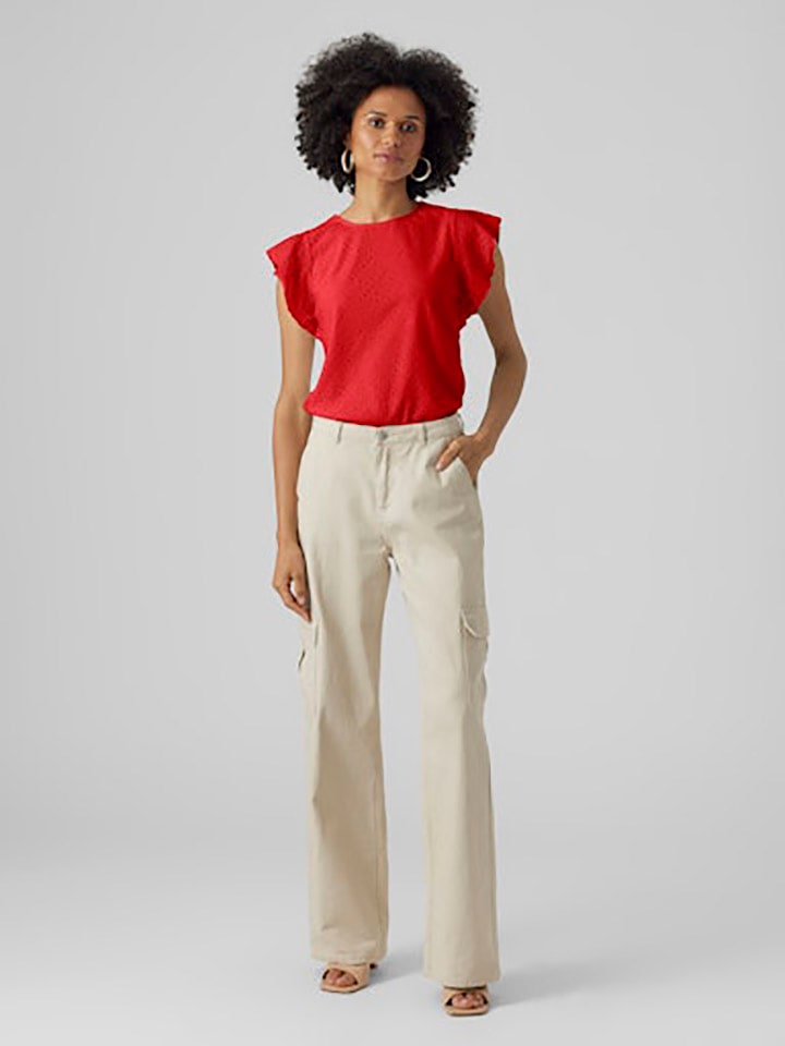 

Футболка Vero Moda, красный