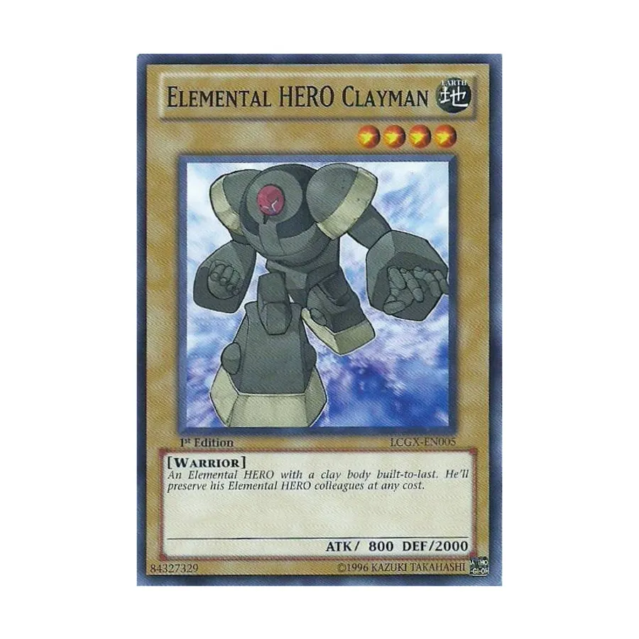 

CCG Элементаль ГЕРОЙ Клейман (Обычный), Yu-Gi-Oh - Legendary Collection 2 - Singles