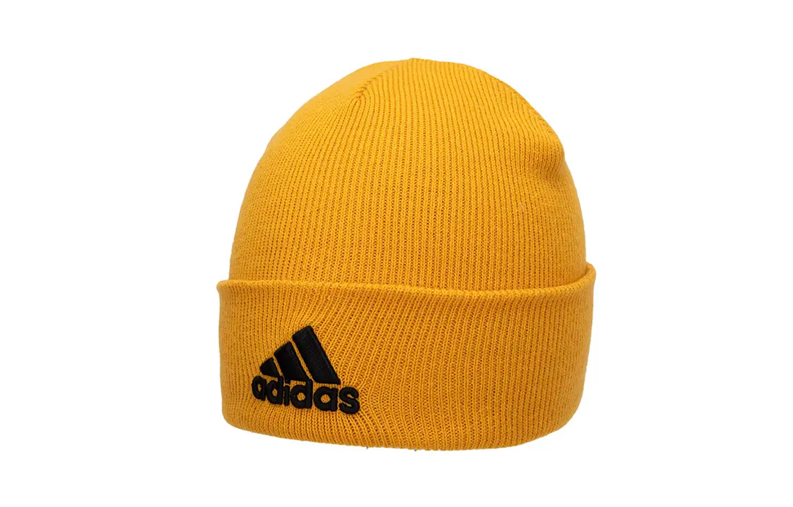 

Adidas Акриловая вязаная шапка унисекс желтая, Yellow