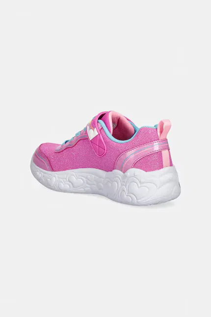 Сникерсы Skechers Eternal Heart Lights, розовый — фото 3
