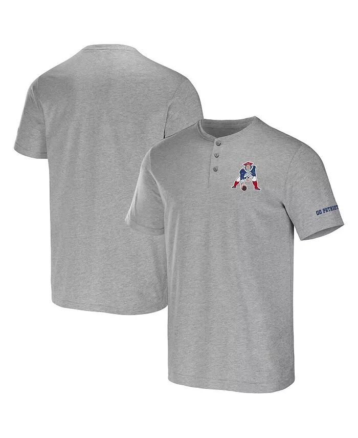 

Мужская коллекция NFL x Darius Rucker от Heather Gray New England Patriots футболка Henley Fanatics