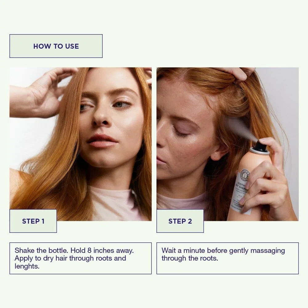 Сухой шампунь для чувствительной кожи головы «Dry Shampoo Sensitive Scalp» от Maria Nila, 250 мл Maria Nila — фото 3