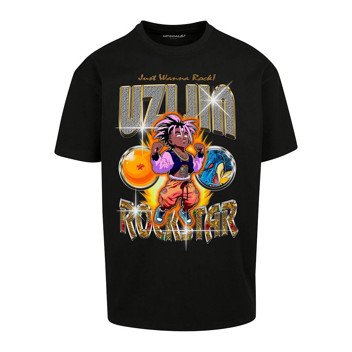 

Футболка UziJin Oversize T-Shirt Mister Tee, цвет Schwarz