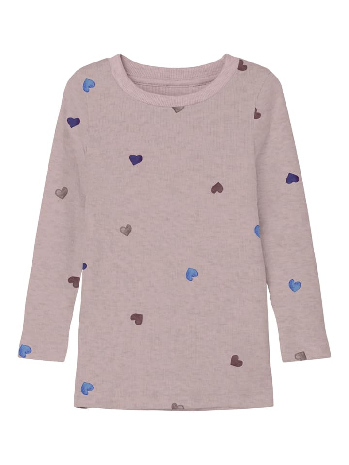 

Name it Футболка с длинными рукавами NMFNUTTI LS TOP, цвет «полированный сирень»