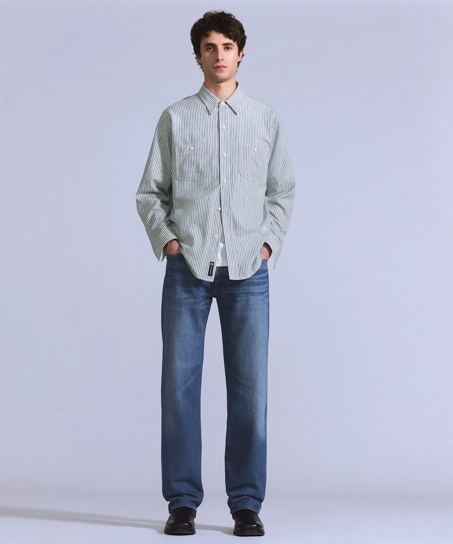 Джинсы Levi's BLUETAB™ ANCHOR RELAXED, цвет Medium Indigo, произведено в Японии. — фото 2