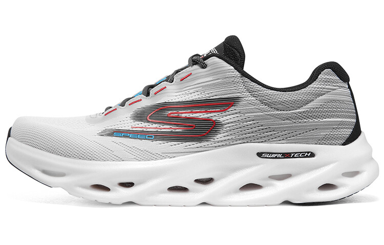 

Кроссовки для бега GO RUN Swirl Tech Speed для мужчин с низким верхом белого цвета Skechers, белый