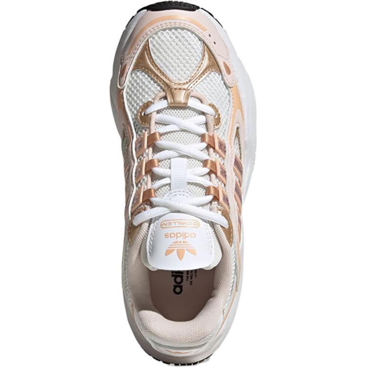 Дышащие детские кроссовки Ozmillen Adidas Originals, белый — фото 4