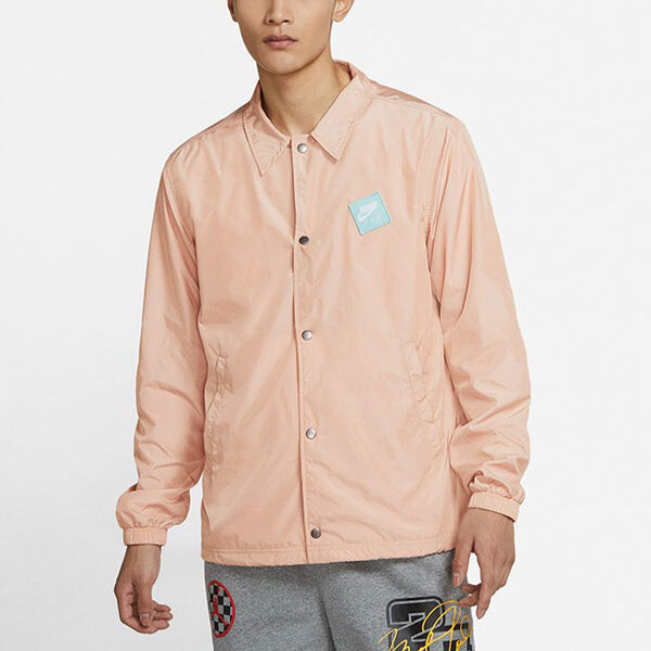 Куртка Air Jordan Letter Printing Sports Jacket 'Pink', розовый — фото 3