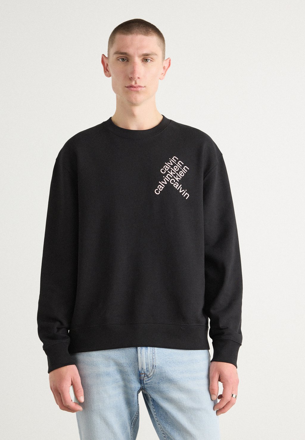 

Толстовка Calvin Klein Jeans, черный