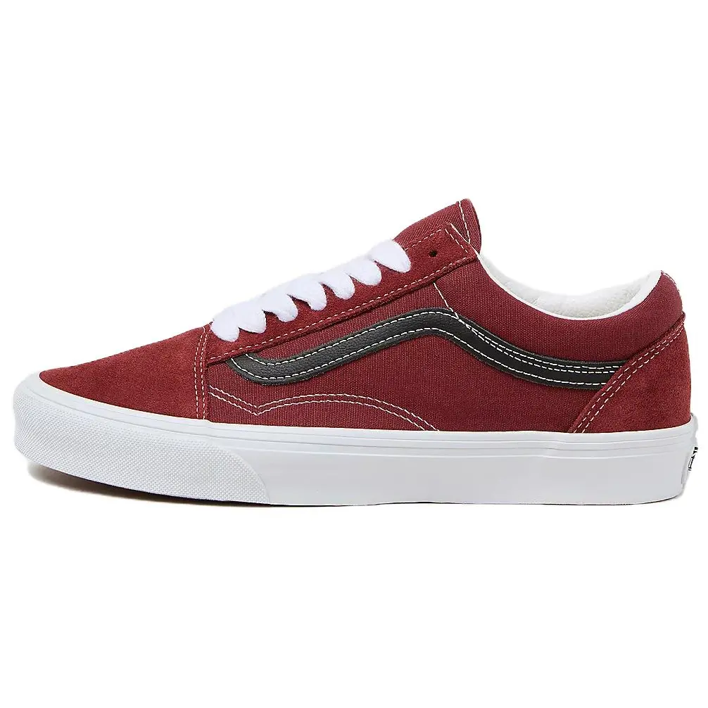 

Кроссовки Vans Old Skool 'Oversized Lace - Madder Brown', цвет Burgundy
