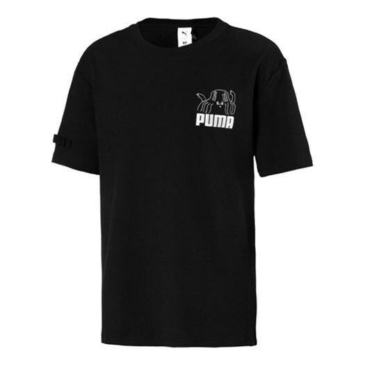 

Футболка x tyakasha logo printing black Puma, черный