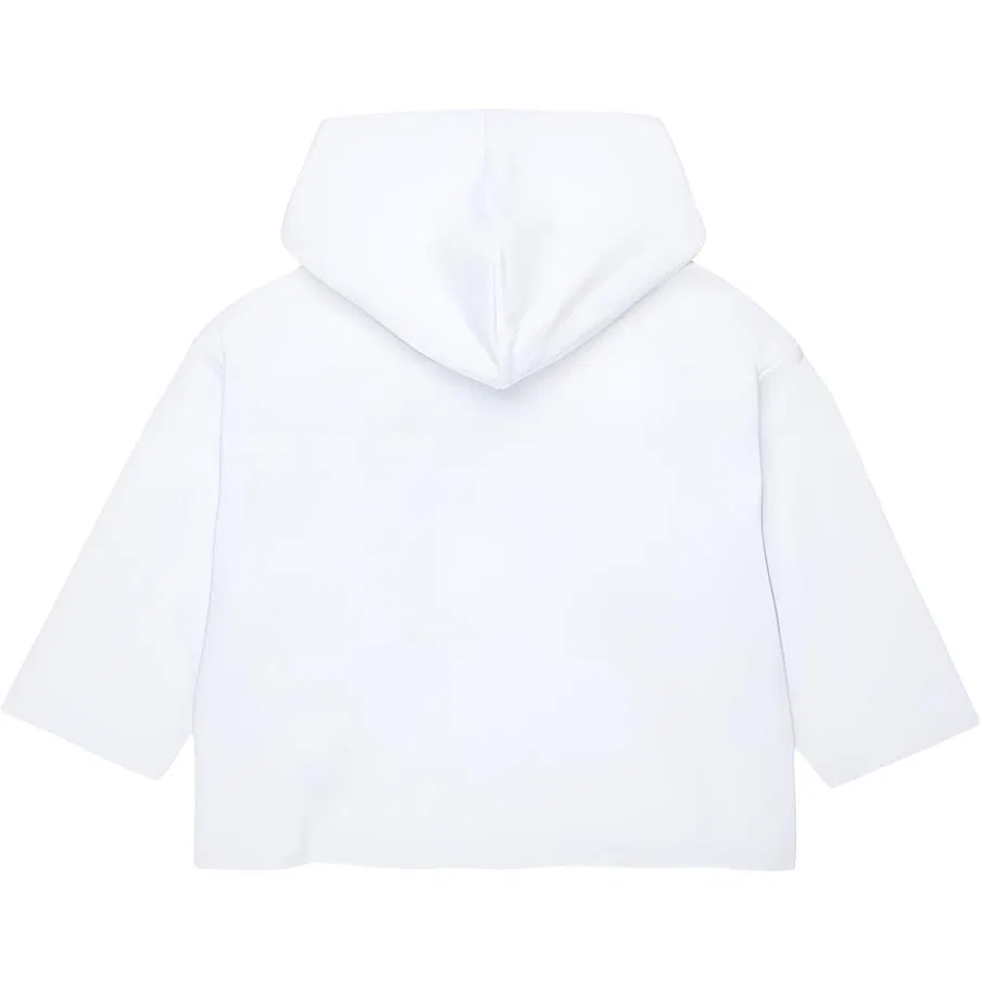 Свитшот MM6 Maison Margiela Kids' белый — фото 3