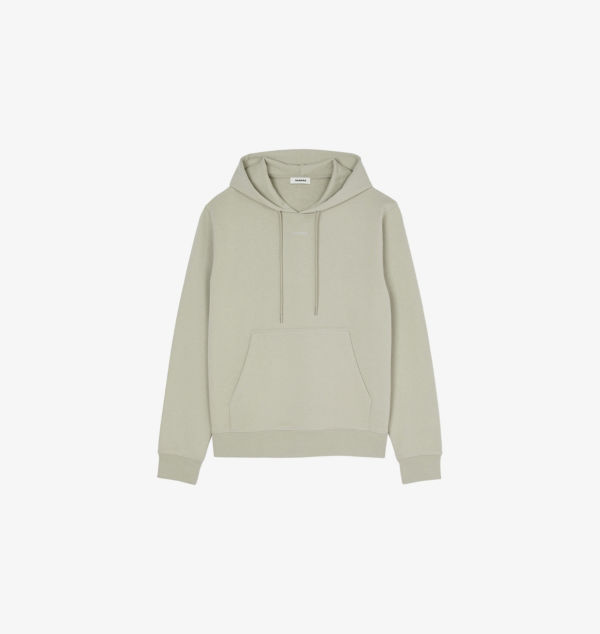 

Толстовка Tonal-Logo классического кроя из хлопкового трикотажа Sandro, цвет verts