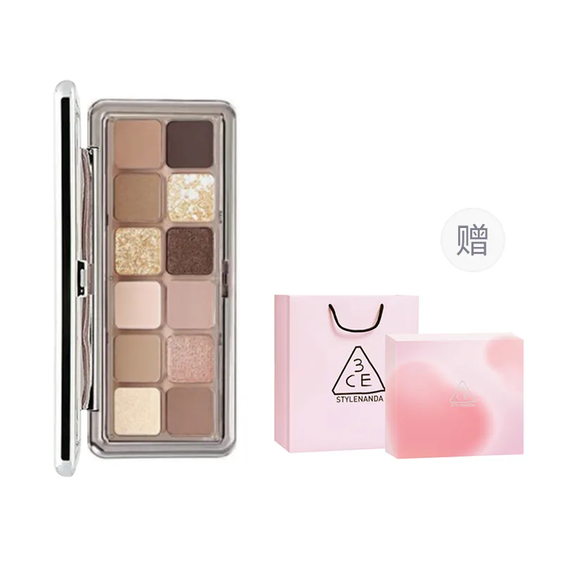 Палетка теней для век 3CE Natural Complexion с двенадцатью оттенками
