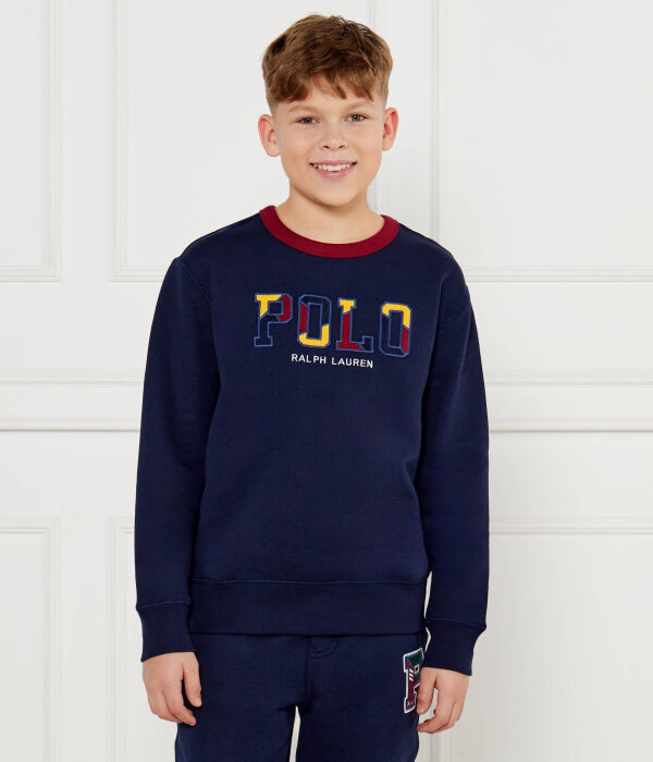 

Толстовка детская Polo Ralph Lauren Regular Fit, синий / красный