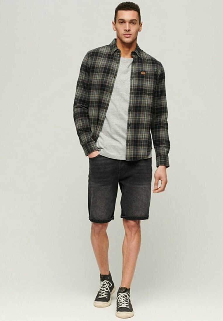 

Рубашка LONG SLEEVE LUMBERJACK Superdry, цвет drayton check black