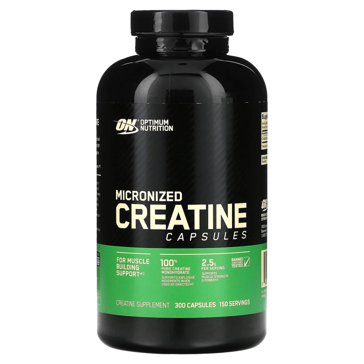 

Optimum Nutrition Микронизированные капсулы креатина 300 капсул