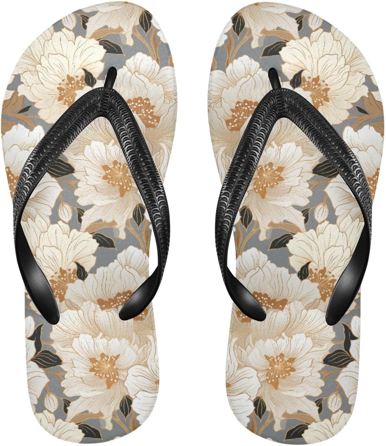 

Женские и мужские шлепанцы с акварельными цветами мака, женские тапочки, мужские сандалии, шлепанцы для душа, летние нескользящие шлепанцы для плавания, пляжа и ванной Mnsruu, Peony I 6332