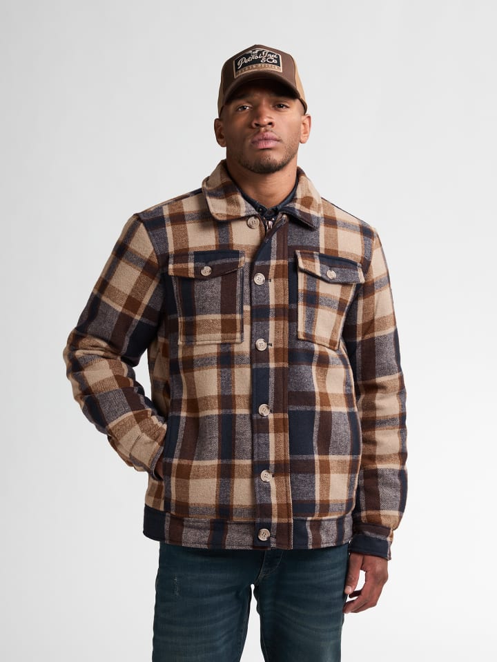 

Куртка из твила Minnesota коричневого цвета Petrol Industries