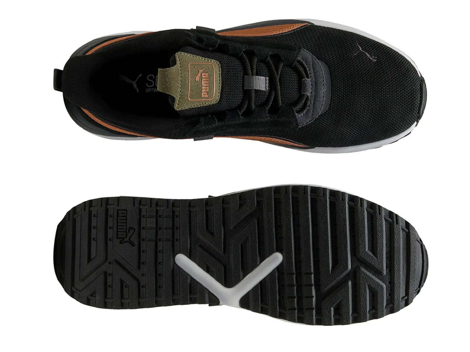 Кроссовки Puma Pacer 23 Street Sneaker - Men's, Black/Tan — фото 3