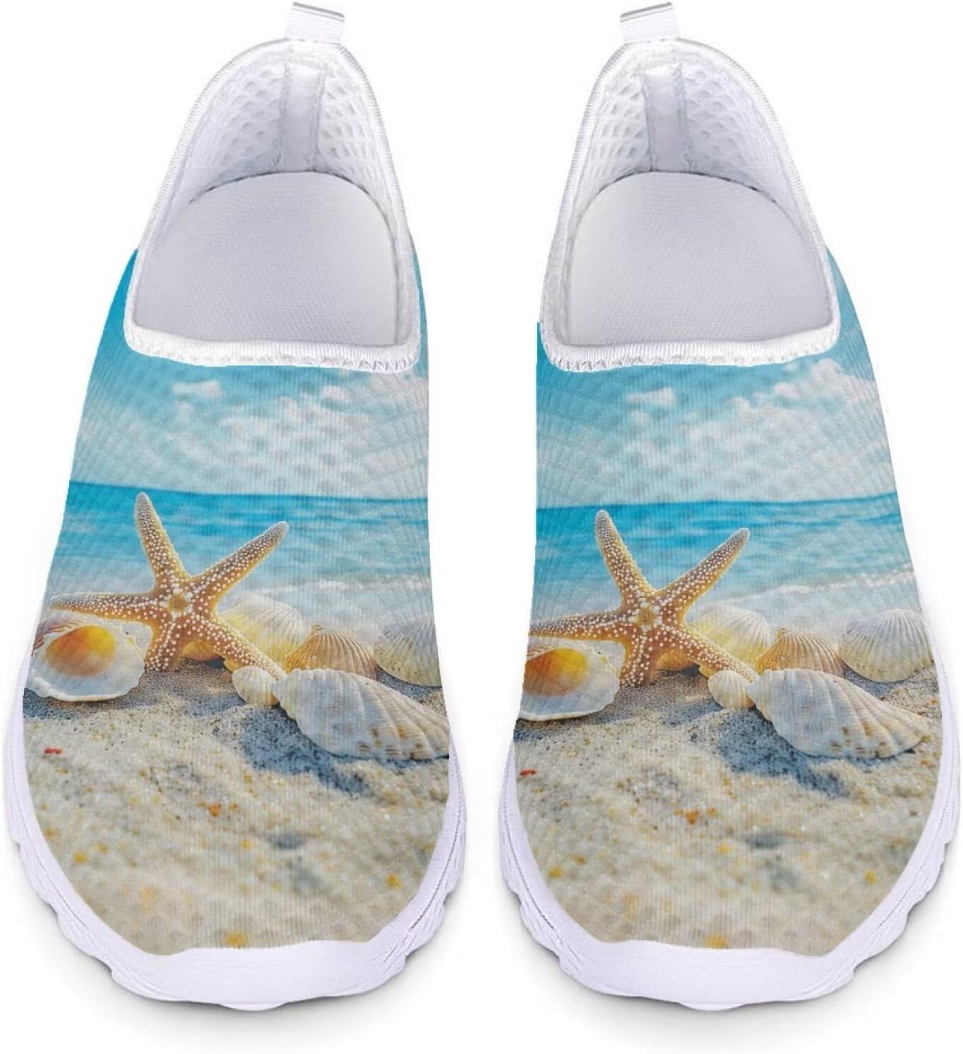 

Женские и мужские слипоны Forchrinse с цветочным принтом и корги, мягкая сетка, кроссовки для прогулок, спортивные, повседневные, для путешествий, дышащие, голубой