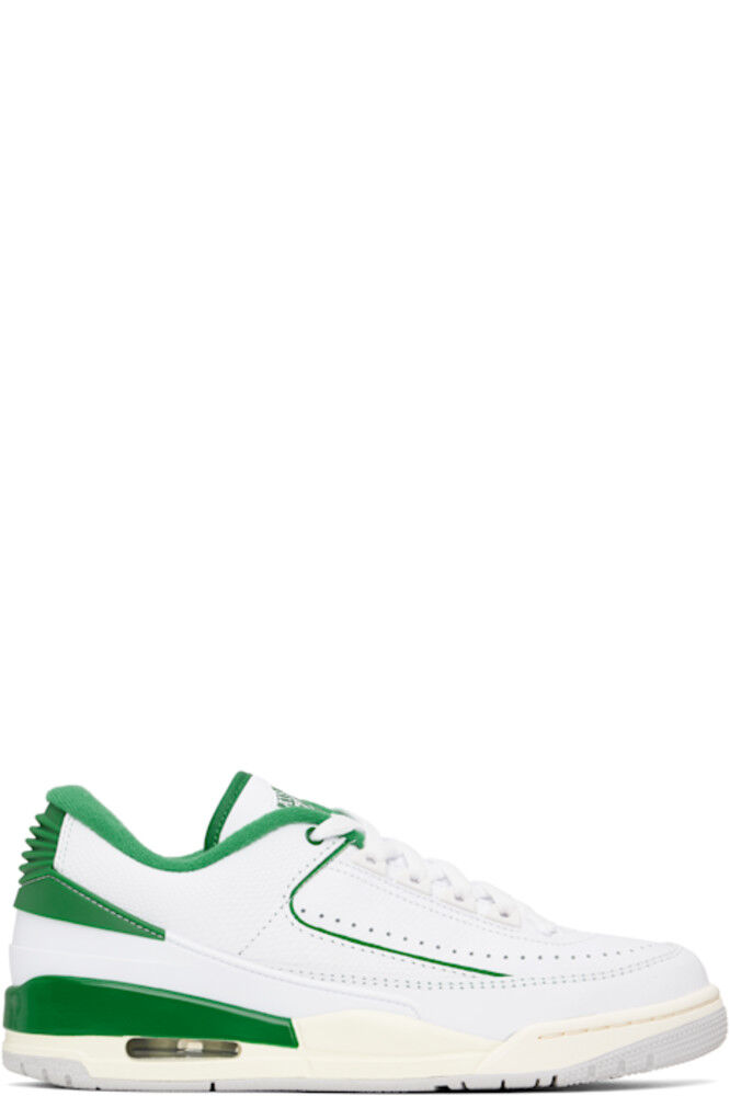 

Бело-зеленые кроссовки Jordan 2/3 Nike Jordan