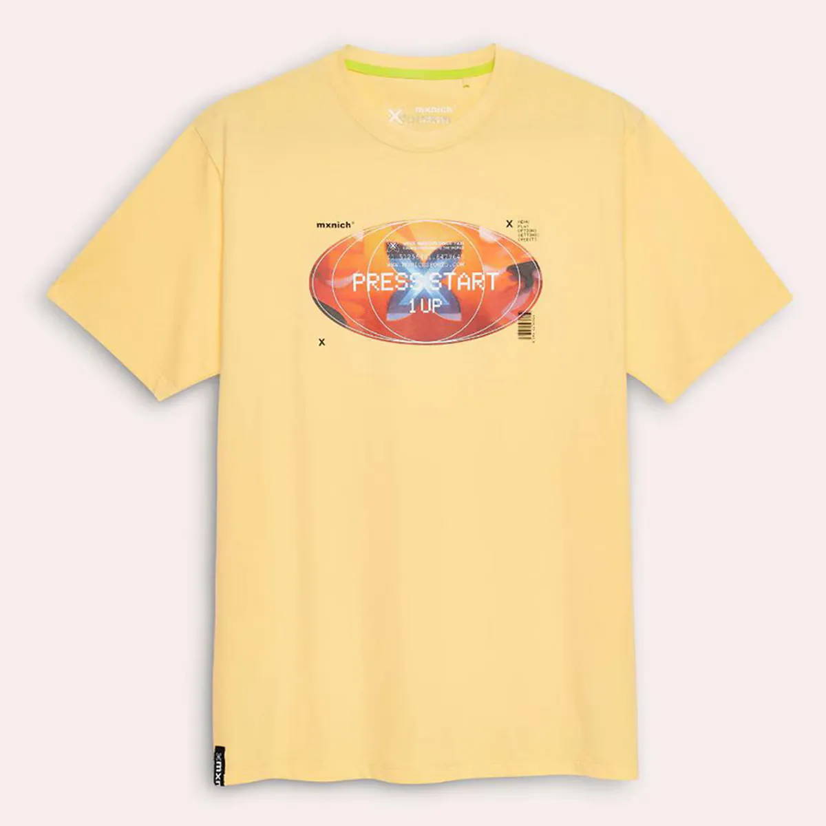 

Футболка для взрослых оверсайз Arcade Streetwear с принтом Banana Munich, желтый