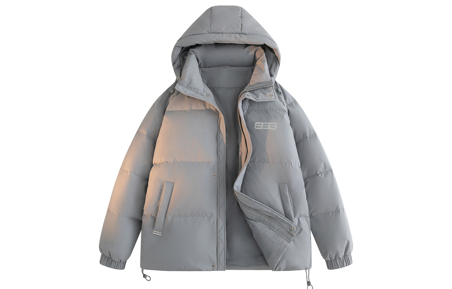 

Пуховая куртка унисекс из коллекции Feather Wings Collection Cloud Canvas Collection Warrior, серый short
