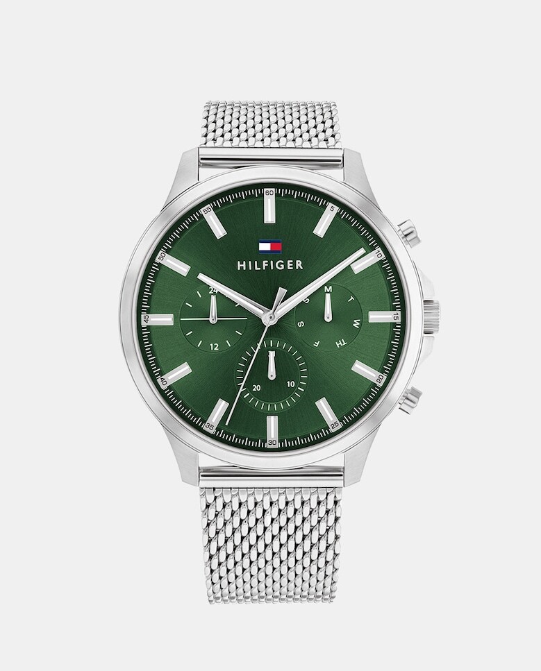 

Многофункциональные мужские часы Ryder 1710499 со стальной сеткой Tommy Hilfiger, серебро