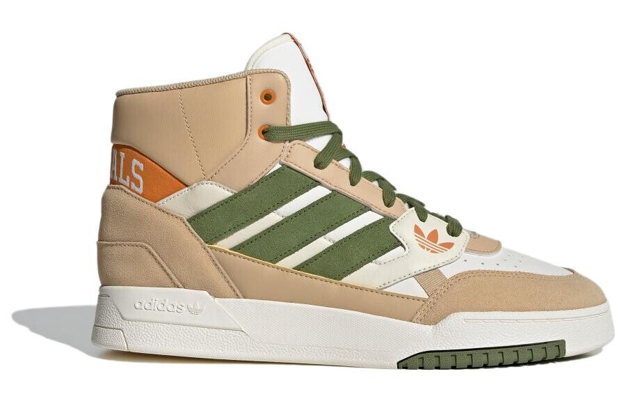 Кеды Adidas Originals Drop Step Skateboarding Unisex, бежевый/коричневый/зеленый — фото 2