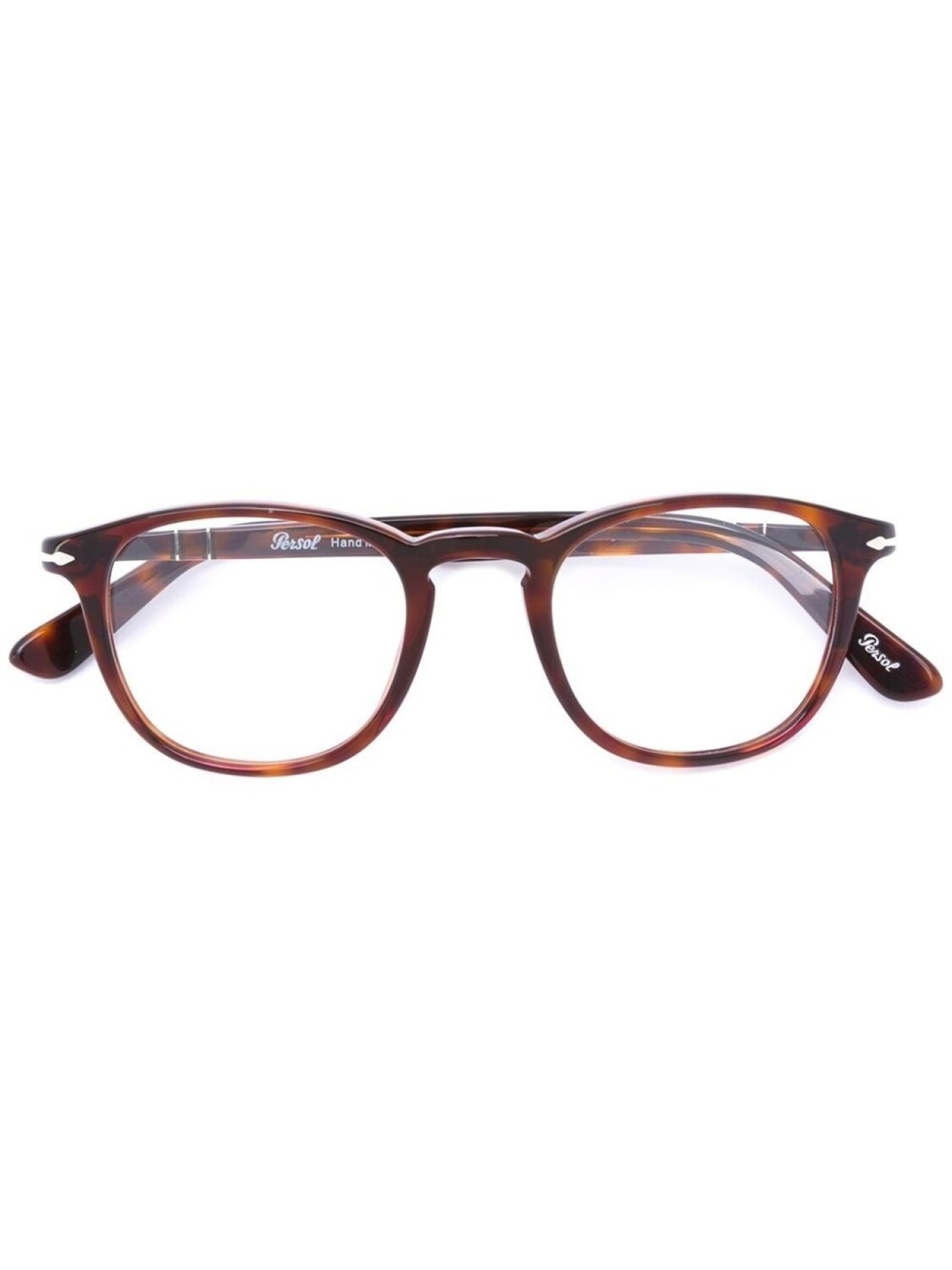 

Persol очки в круглой оправе, коричневый