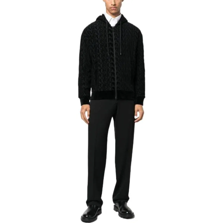 Свитер мужской Dark Black EMPORIO ARMANI — фото 4