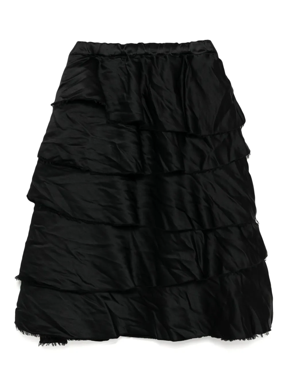 

Многослойная юбка Black Comme Des Garçons, черный