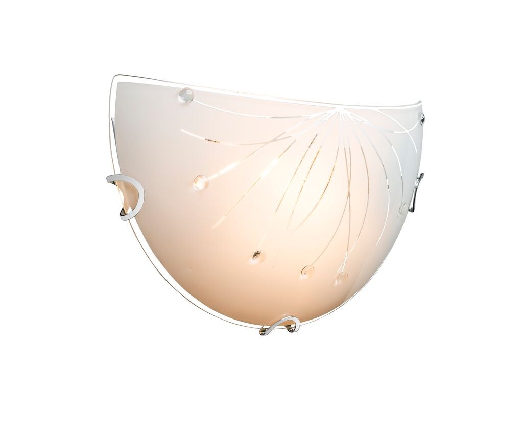 

Globo Calimero I настенный светильник белый, 1xE27 ILLU; 40402W Globo Lighting