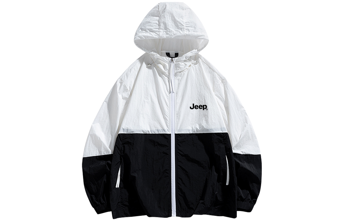 

Jeep Защитная одежда от солнца унисекс, Snowflake White/Vibrant Black