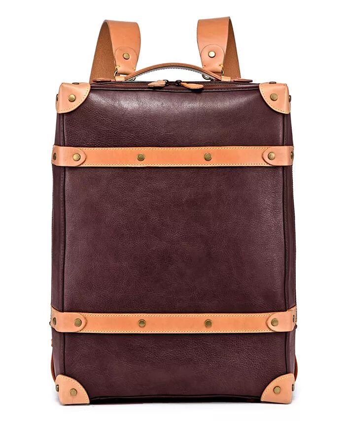 

Женский рюкзак Speedwell Trunk из натуральной кожи OLD TREND, коричневый
