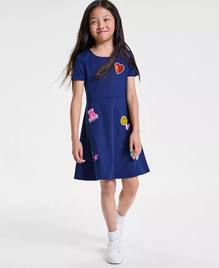

Платье с пайетками для девочек Little & Big Girls Epic Threads, синий