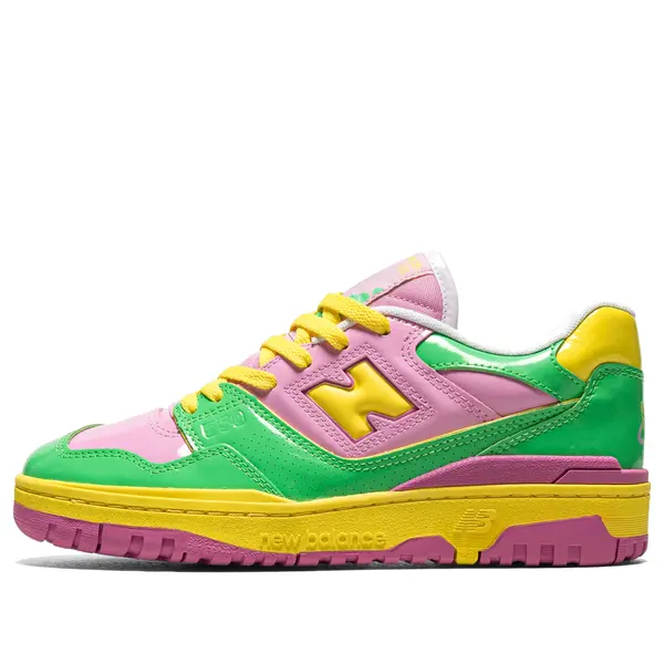 

Кроссовки 550 y2k лакированная кожа упаковка New Balance, зеленый