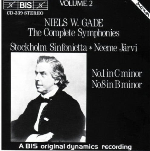 

CD диск Gade / Jarvi / Stockholm Sinfonietta: Symphonies 1 & 8