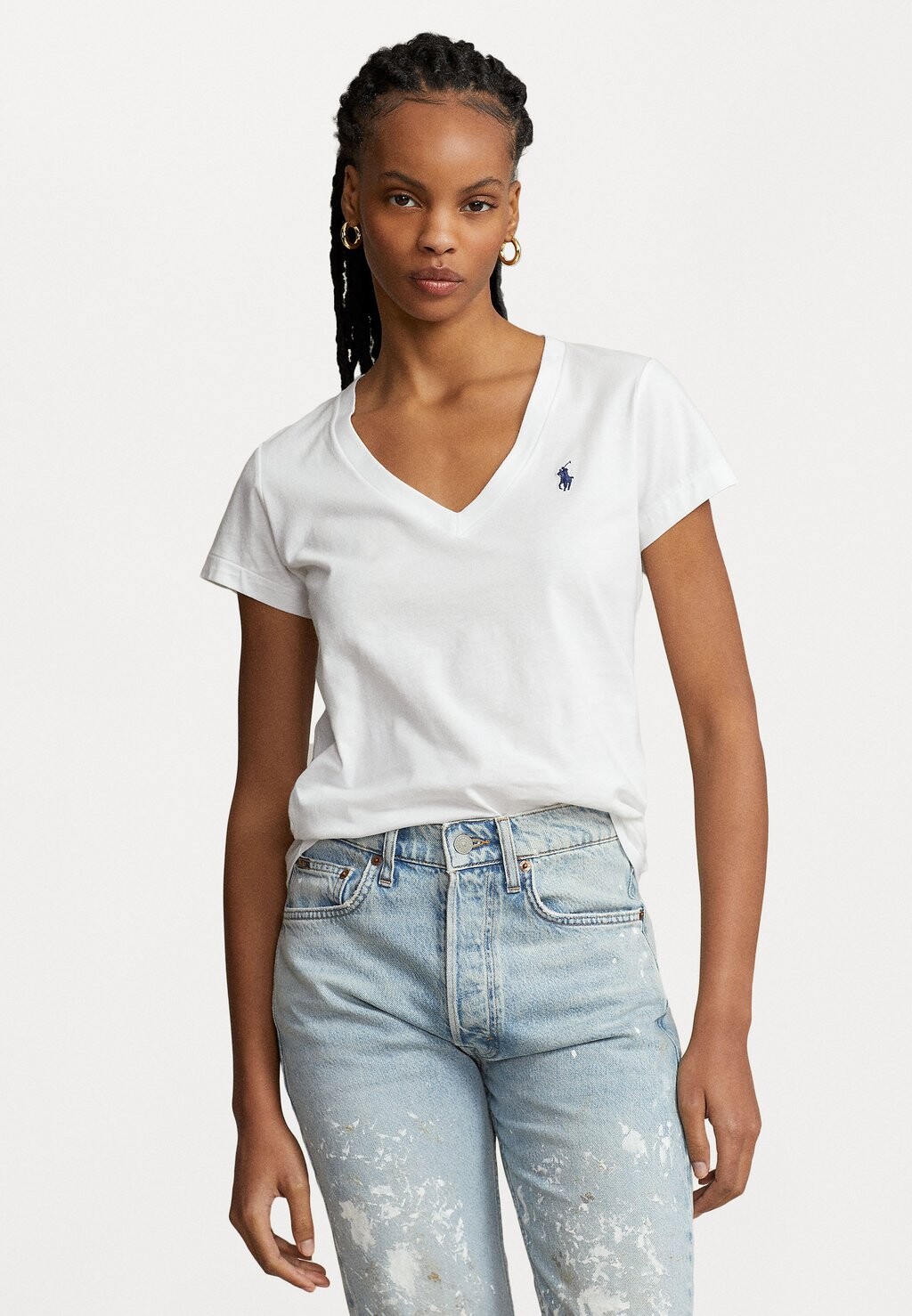 

Базовая футболка Polo Ralph Lauren, белый