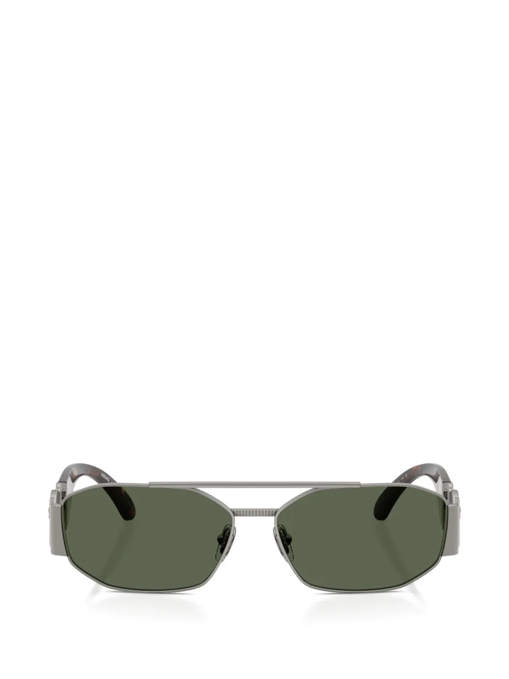 

Геометрические солнцезащитные очки Medusa Versace, серый