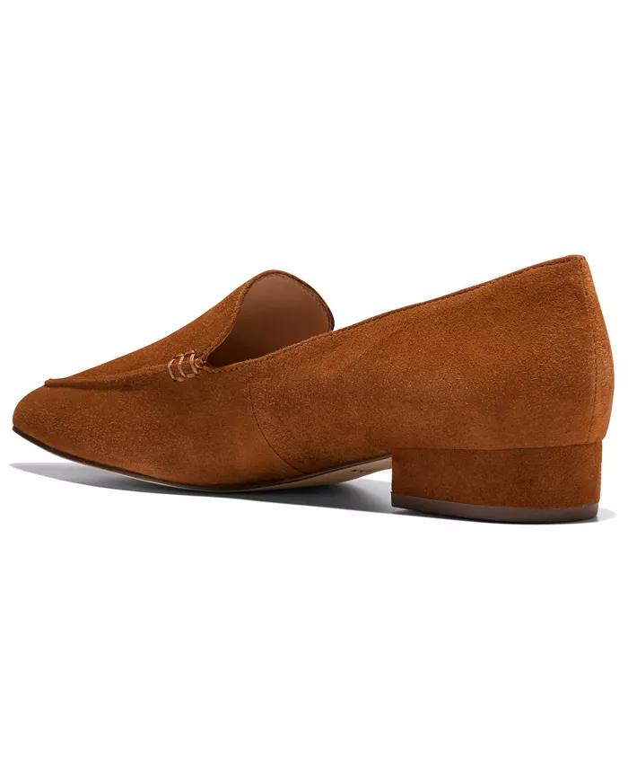 Женские туфли Valantina с острым носком и блочным каблуком Cole Haan, коричневый — фото 3