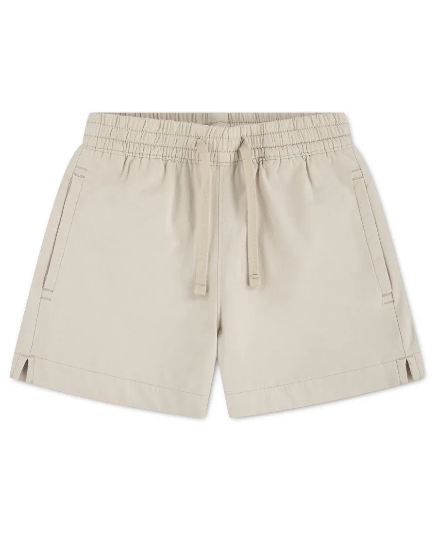 Детские шорты на шнуровке для мальчиков 2T-5T (гибридные) Abercrombie Kids, бежевый