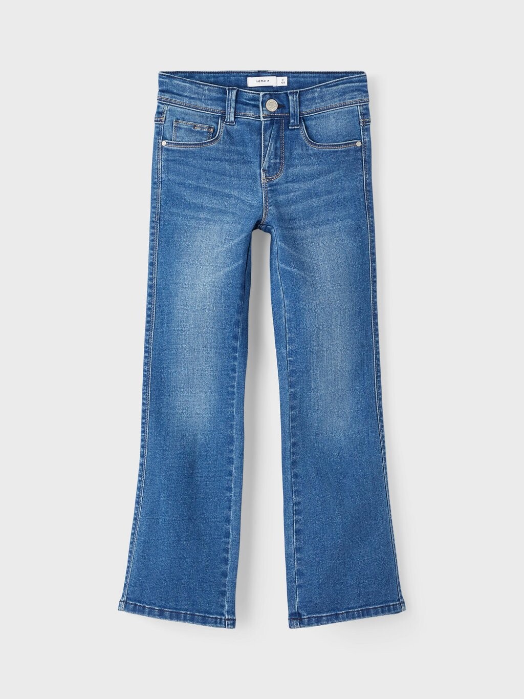 Джинсы-сигареты Nkfpolly Name it, цвет blue denim — фото 2
