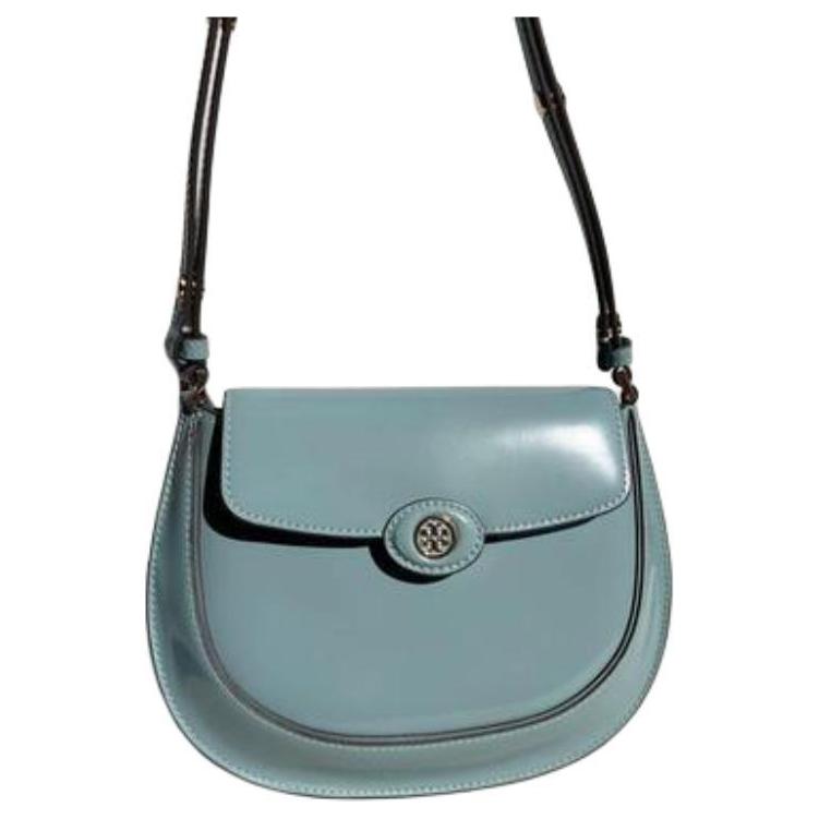 

TORY BURCH Кожаная поясная сумка робинсон малая женская темно-бирюзовая