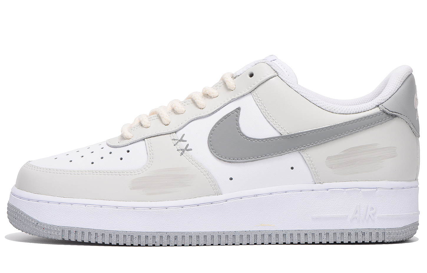 

Кроссовки Air Force 1 Coverage с низким верхом, устойчивые к истиранию и скольжению, мужские, светло-серые Nike, Light Gray