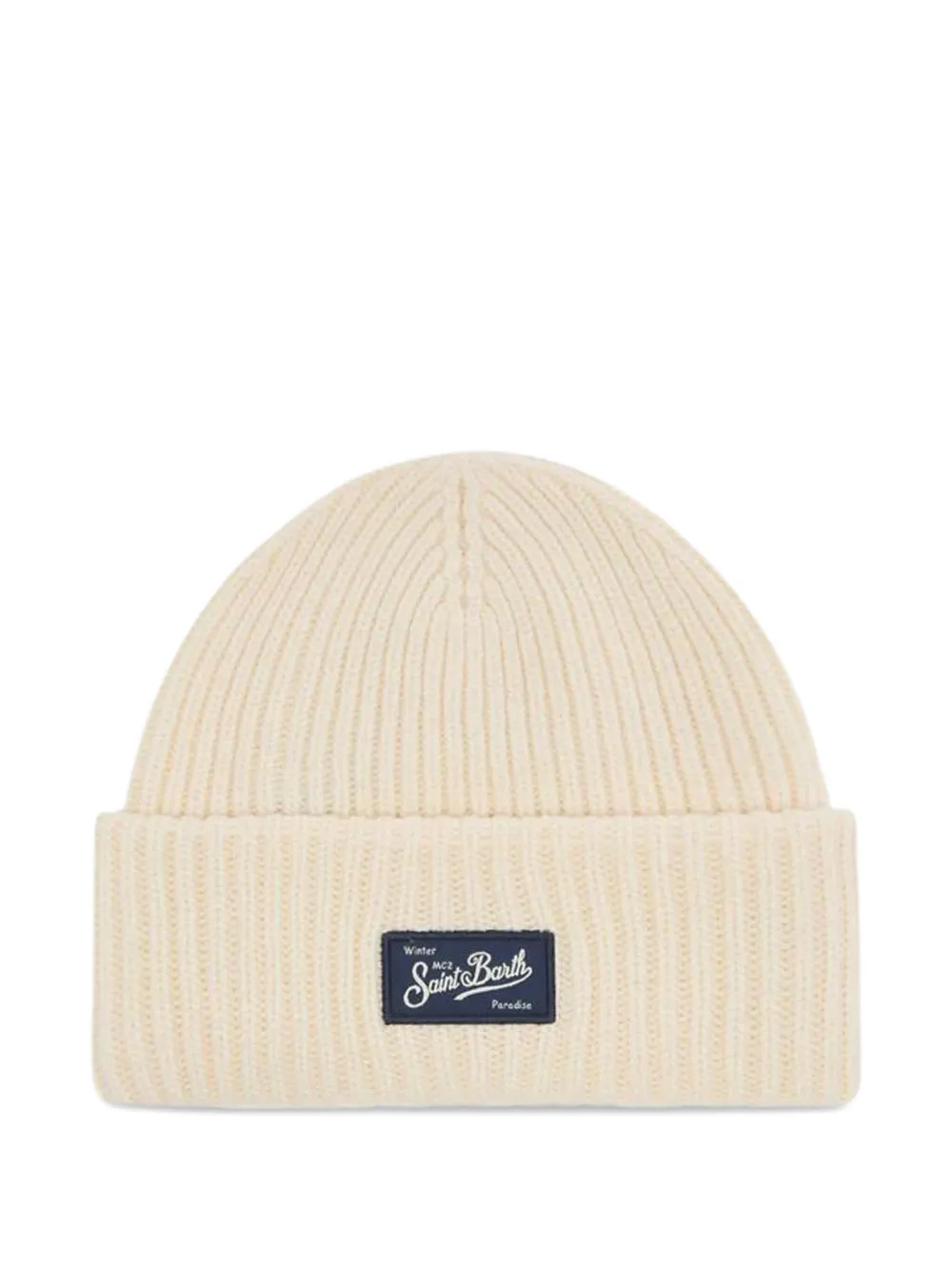 

Шапка бини Berry в рубчик Mc2 Saint Barth, кремовый